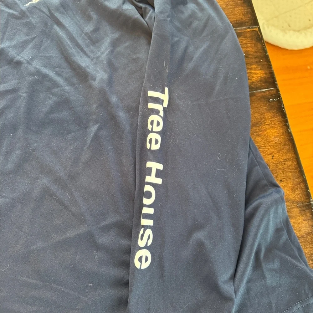 Men's Treehouse Brewing Navy Long Sleeve T-Shirt- Size XL - Picture 4 of 11